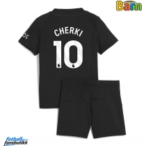 Manchester City Rayan Cherki #10 Bortedraktsett Barn 2025-26 Kortermet (+ Korte bukser)